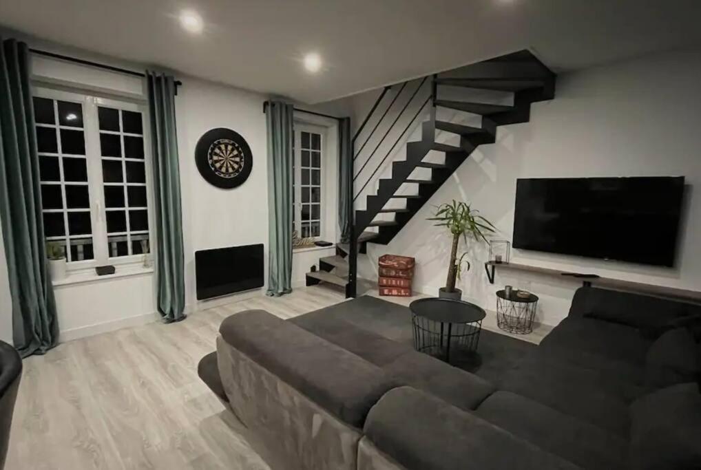 Quartier Historique Duplex 6Pers Apartment Saint-Valery-en-Caux Luaran gambar